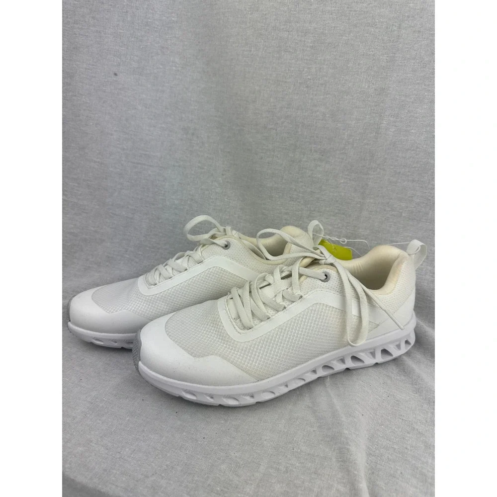 All in‎ Motion Mens White Mesh Athletic Running Sneakers Shoes Size 8.5 NEW